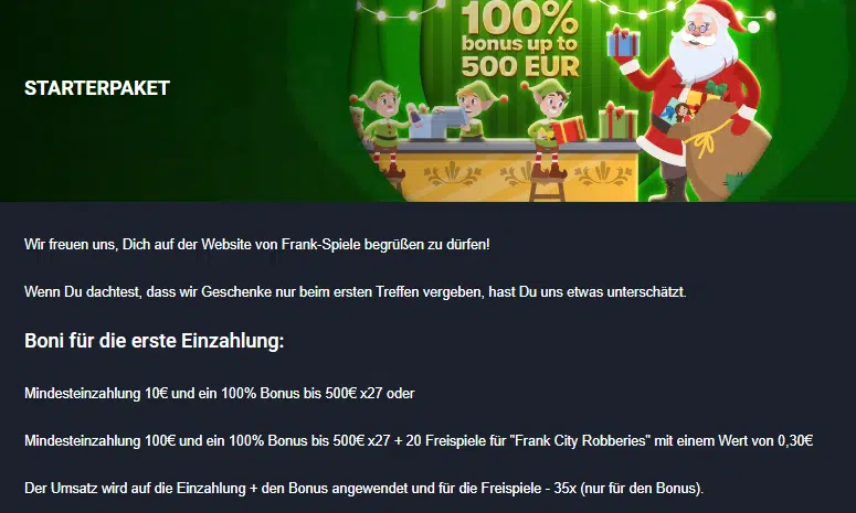 Welche Boni gibt es?