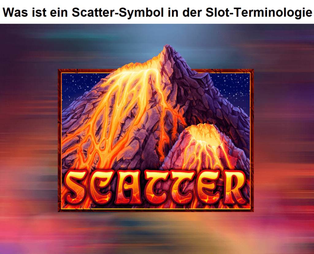 Was ist ein Scatter-Symbol in der Slot-Terminologie?