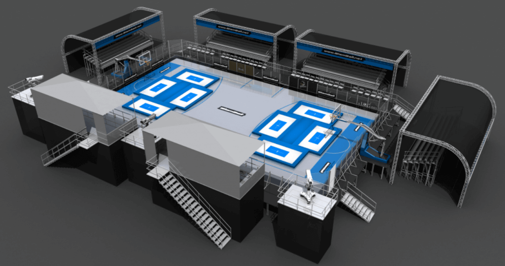 Slamball Platz