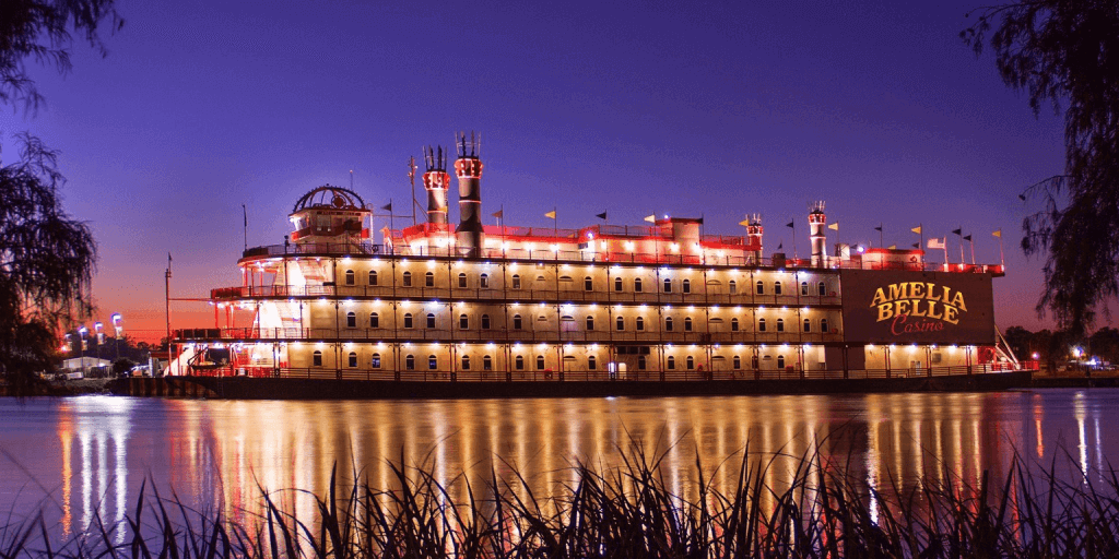 Amelia Belle Casino befindet sich in Louisiana, USA