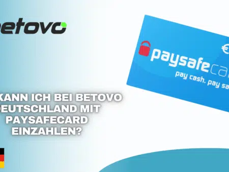 Wie kann ich bei Betovo Deutschland mit Paysafecard einzahlen?