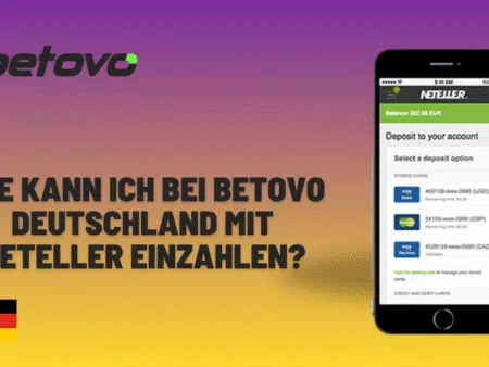 Wie kann ich bei Betovo Deutschland mit Neteller einzahlen?