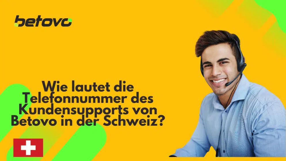 Wie lautet die Telefonnummer des Kundensupports von Betovo in der Schweiz?