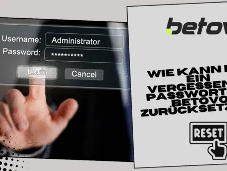 Wie kann ich ein vergessenes Passwort bei Betovo zurücksetzen?