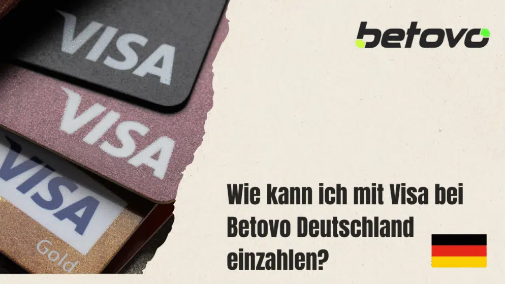 Wie kann ich mit Visa bei Betovo Deutschland einzahlen?