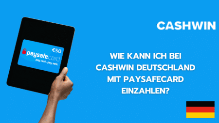 Wie kann ich bei Cashwin Deutschland mit Paysafecard einzahlen?