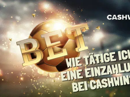 Wie tätige ich eine Einzahlung bei Cashwin?