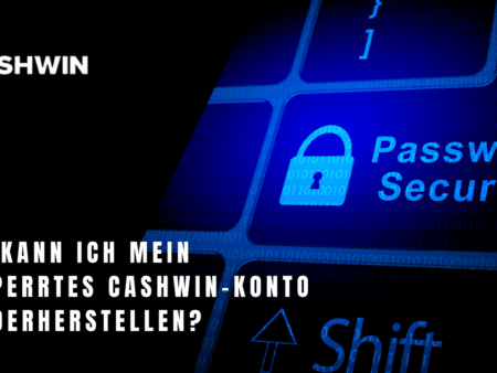 Wie kann ich mein gesperrtes Cashwin-Konto wiederherstellen?
