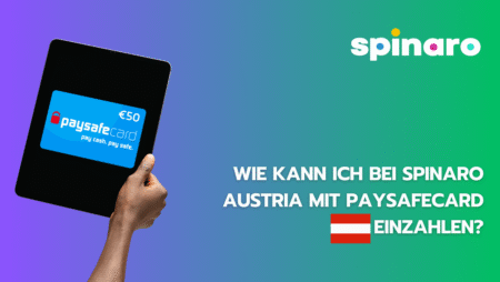 Wie kann ich bei Spinaro Austria mit Paysafecard einzahlen?