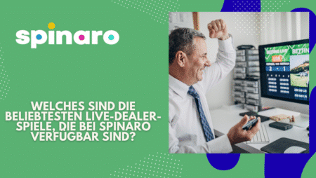 Welches sind die beliebtesten Live-Dealer-Spiele, die bei Spinaro verfügbar sind?