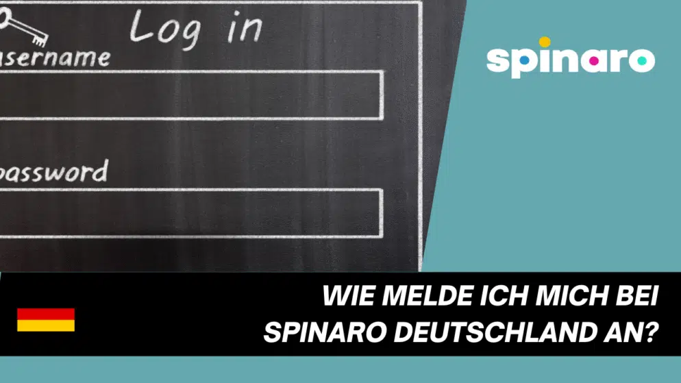 Wie melde ich mich bei Spinaro Deutschland an?