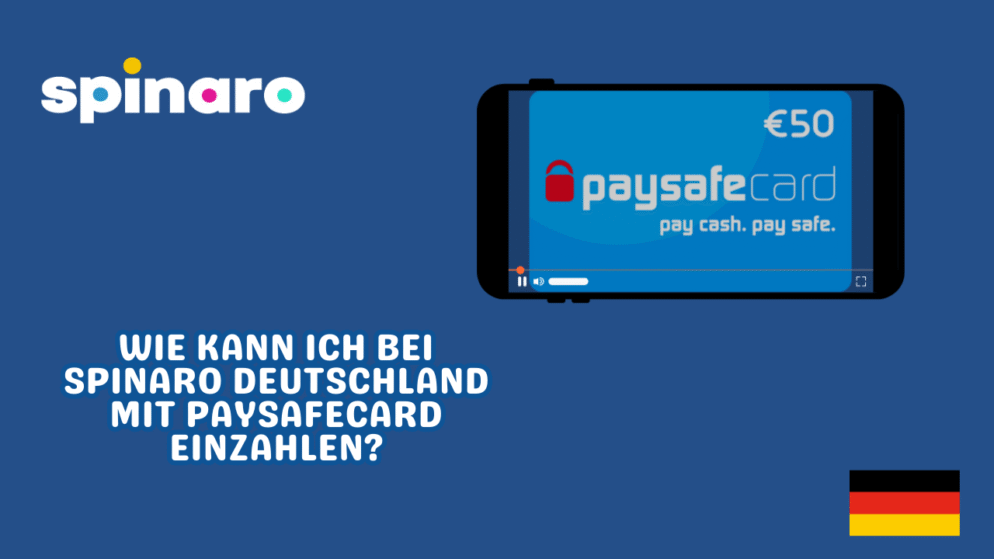 Wie kann ich bei Spinaro Deutschland mit Paysafecard einzahlen?