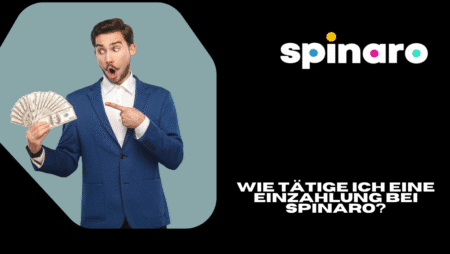 Wie tätige ich eine Einzahlung bei Spinaro?