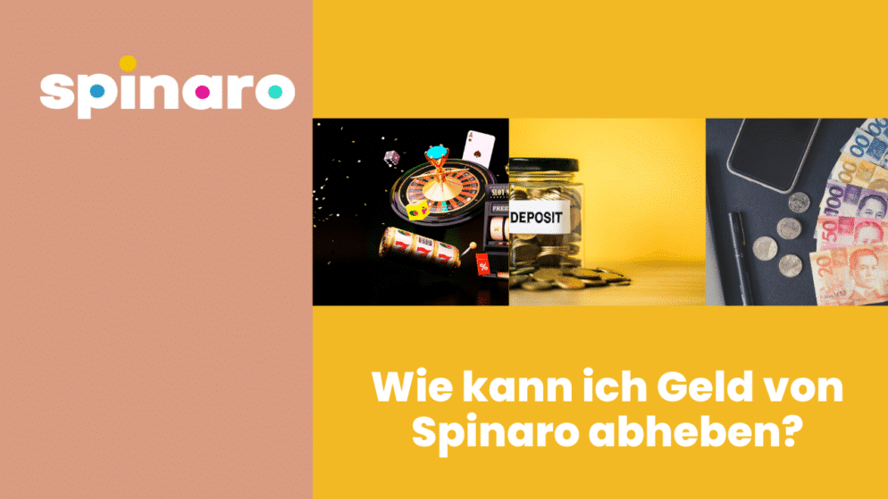 Wie kann ich Geld von Spinaro abheben?