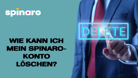 Wie kann ich mein Spinaro-Konto löschen?