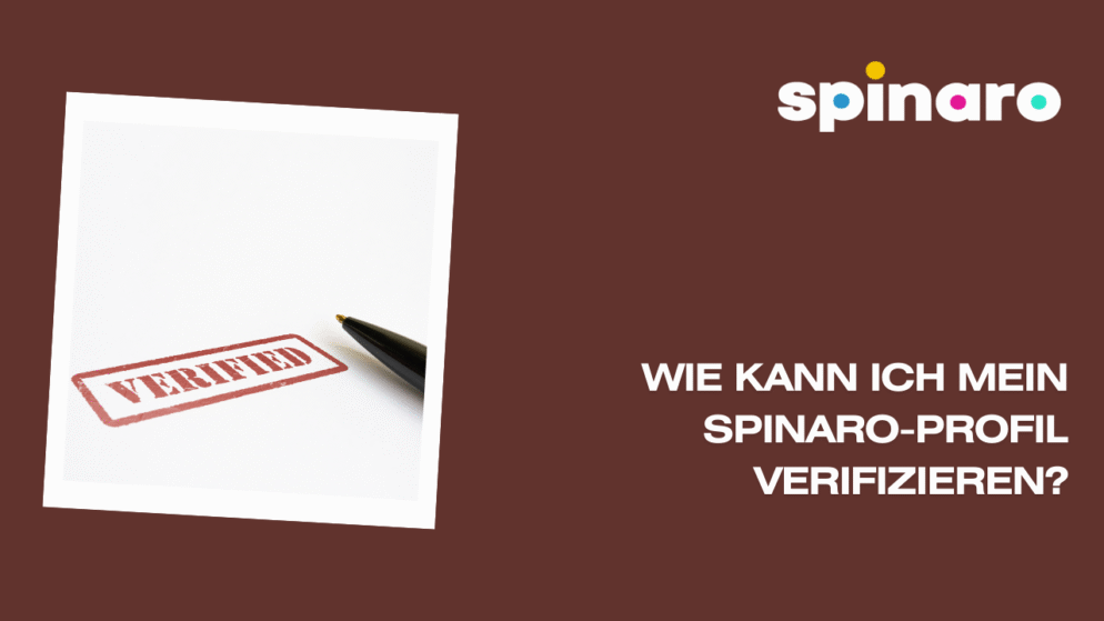 Wie kann ich mein Spinaro-Profil verifizieren?