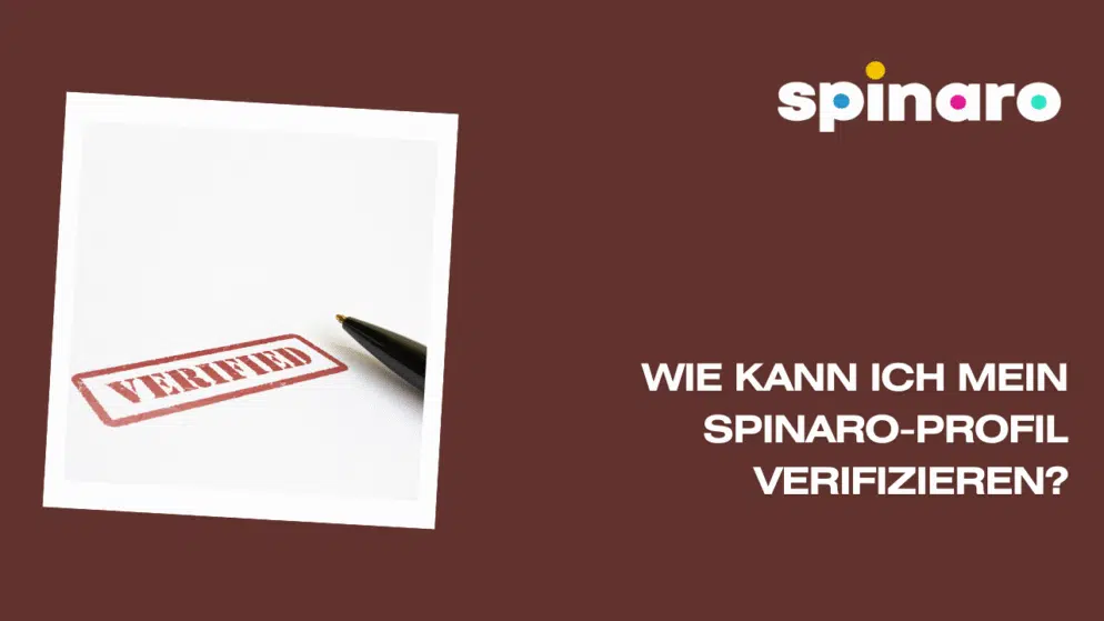 Wie kann ich mein Spinaro-Profil verifizieren?