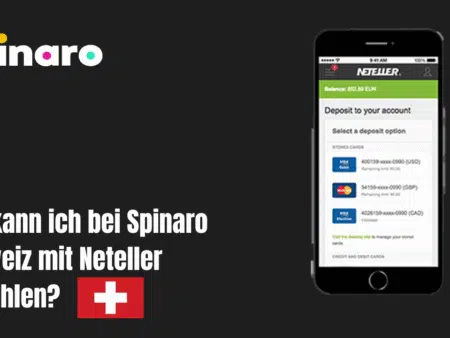 Wie kann ich bei Spinaro Schweiz mit Neteller einzahlen?