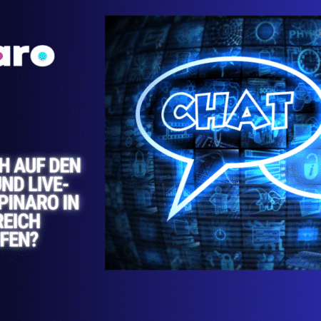 Wie kann ich auf den Support und Live-Chat von Spinaro in Österreich zugreifen?