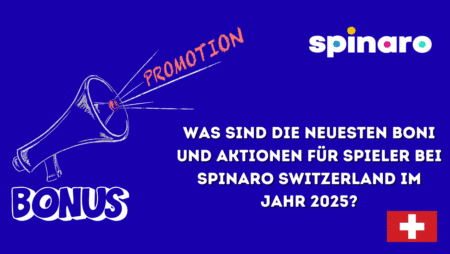 Was sind die neuesten Boni und Aktionen für Spieler bei Spinaro Switzerland im Jahr 2025?
