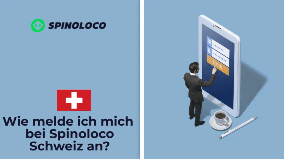 Wie melde ich mich bei Spinoloco Schweiz an?