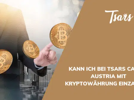 Kann ich bei Tsars Casino Austria mit Kryptowährung einzahlen?