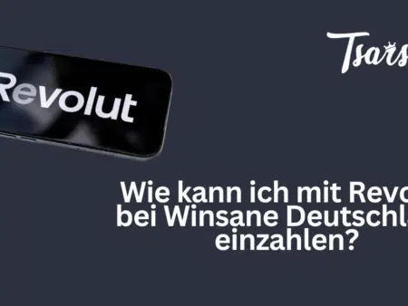 Wie kann ich mit Revolut bei Tsars Casino Germany einzahlen?