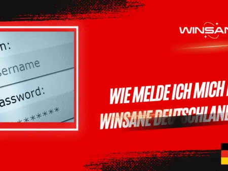 Wie melde ich mich bei Winsane Deutschland an?