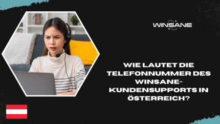 Wie lautet die Telefonnummer des Winsane-Kundensupports in Österreich?