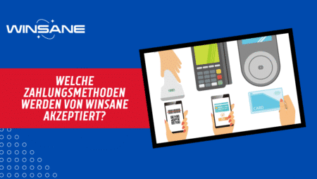 Welche Zahlungsmethoden werden von Winsane akzeptiert?