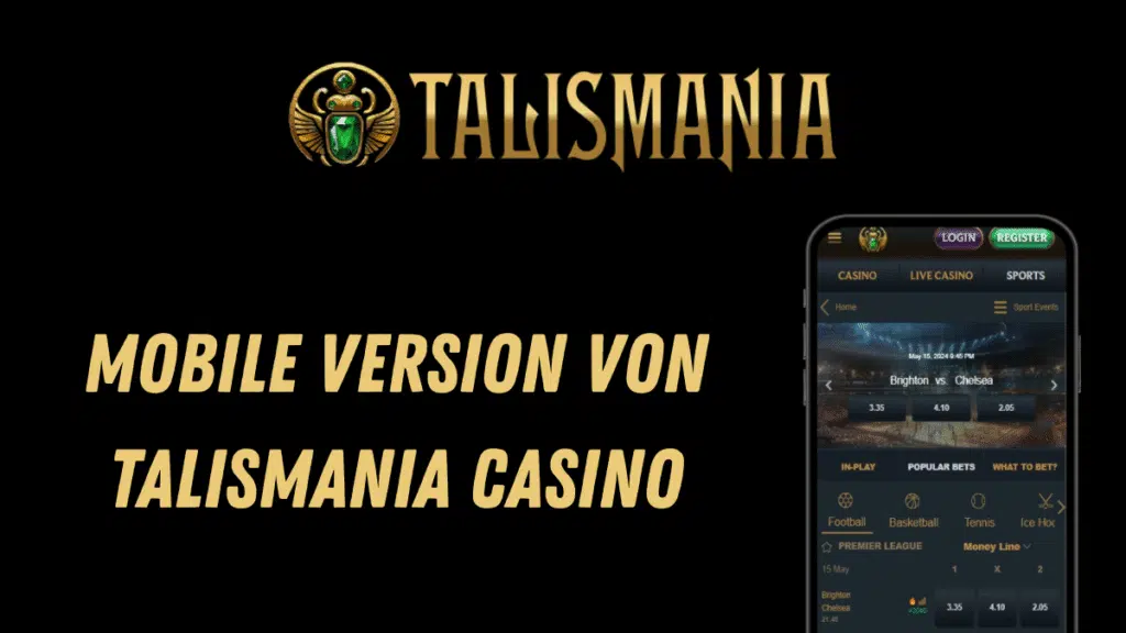 Mobile Version von Talismania Casino