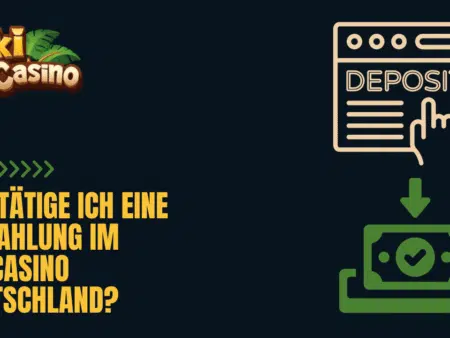 Wie tätige ich eine Einzahlung im TikiCasino Deutschland?