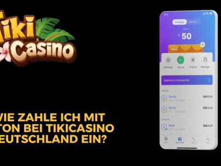 Wie zahle ich mit Jeton bei TikiCasino Deutschland ein?