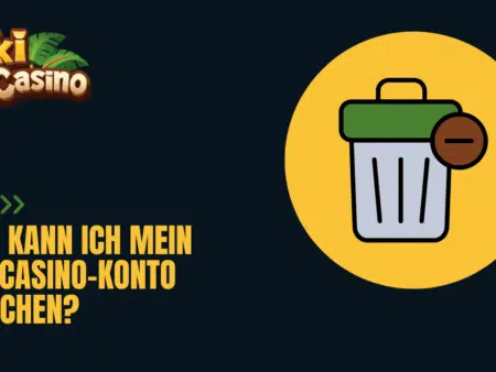 Wie kann ich mein TikiCasino-Konto löschen?