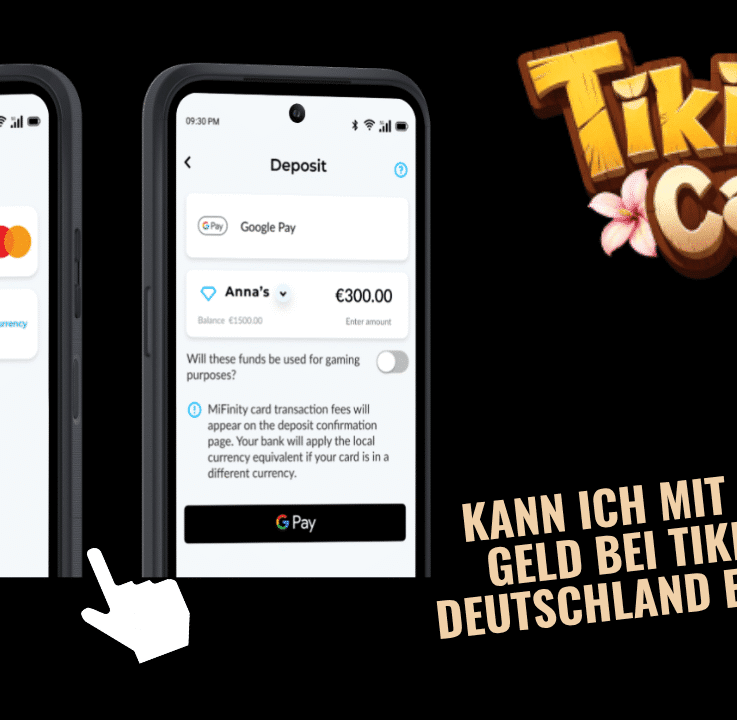 Kann ich mit MiFinity Geld bei TikiCasino Deutschland einzahlen?