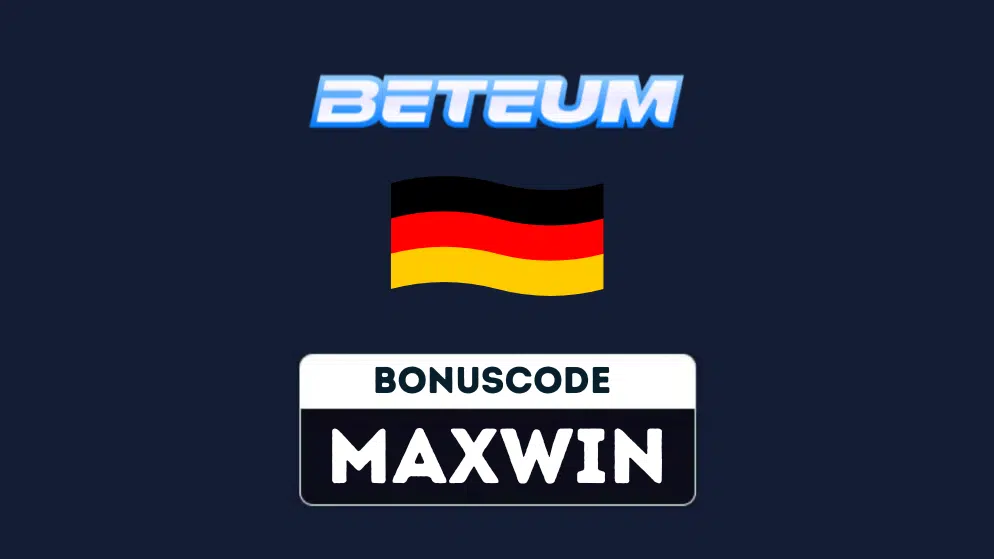 Bonuscode MAXWIN bei Beteum Deutschland