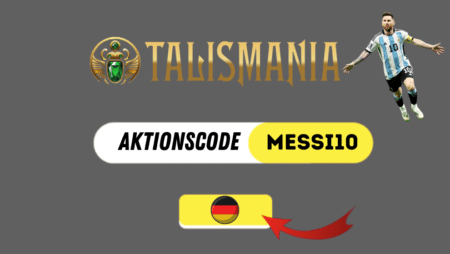 Messi10 Aktionscode für Talismania Deutschland