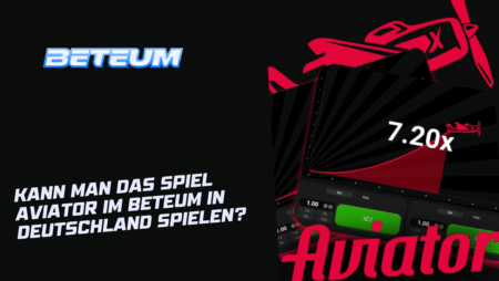 Kann man das Spiel Aviator im Beteum in Deutschland spielen?