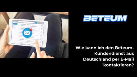 Wie kann ich den Beteum-Kundendienst aus Deutschland per E-Mail kontaktieren?