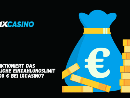 Wie funktioniert das monatliche Einzahlungslimit von 1.000 € bei 1xCasino?