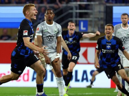 Paderborn steigt in die Bundesliga auf – Wolfsburg nach dramatischem Play-off abgestiegen
