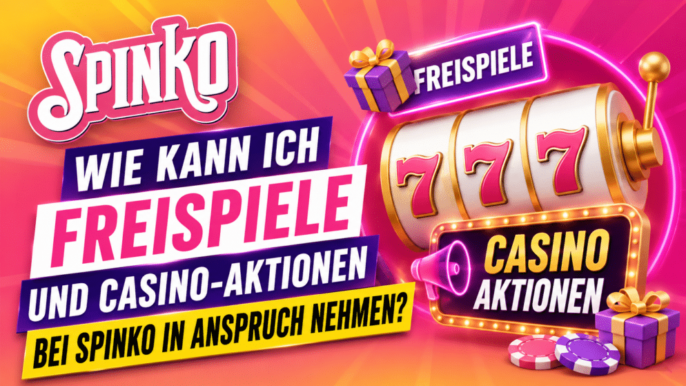 Wie kann ich Freispiele und Casino-Aktionen bei Spinko in Anspruch nehmen?