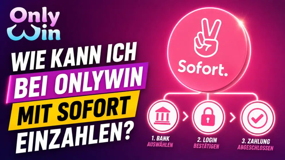 Wie kann ich bei OnlyWin mit Sofort einzahlen?